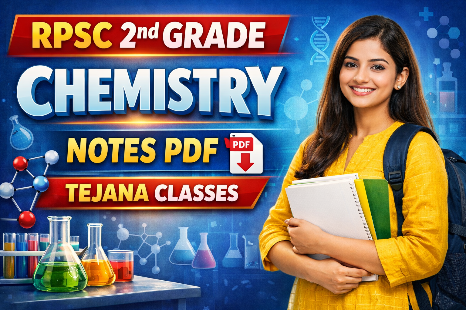 RPSC 2nd Grade Chemistry Notes PDF | Tejana Classes